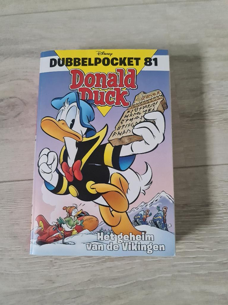 DubbelPocket - Donald Duck - Het geheim van de Vikingen - 81, Boeken, Strips | Comics, Amerika, Ophalen of Verzenden, Zo goed als nieuw