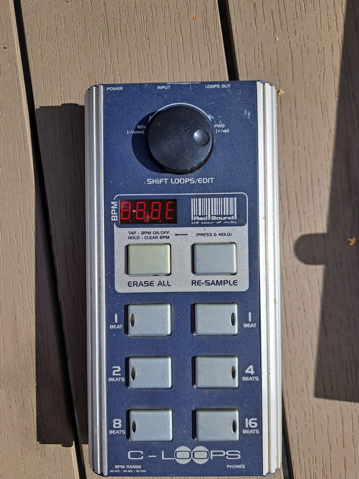 Red Sound C-Loops Loop Sampler/Effect Processor, Ophalen of Verzenden, Gebruikt
