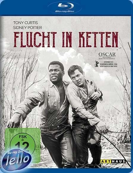 Blu-ray: The Defiant Ones (1958 Tony Curtis Sidney Poitier)D, Ophalen of Verzenden, Nieuw in verpakking, Thrillers en Misdaad