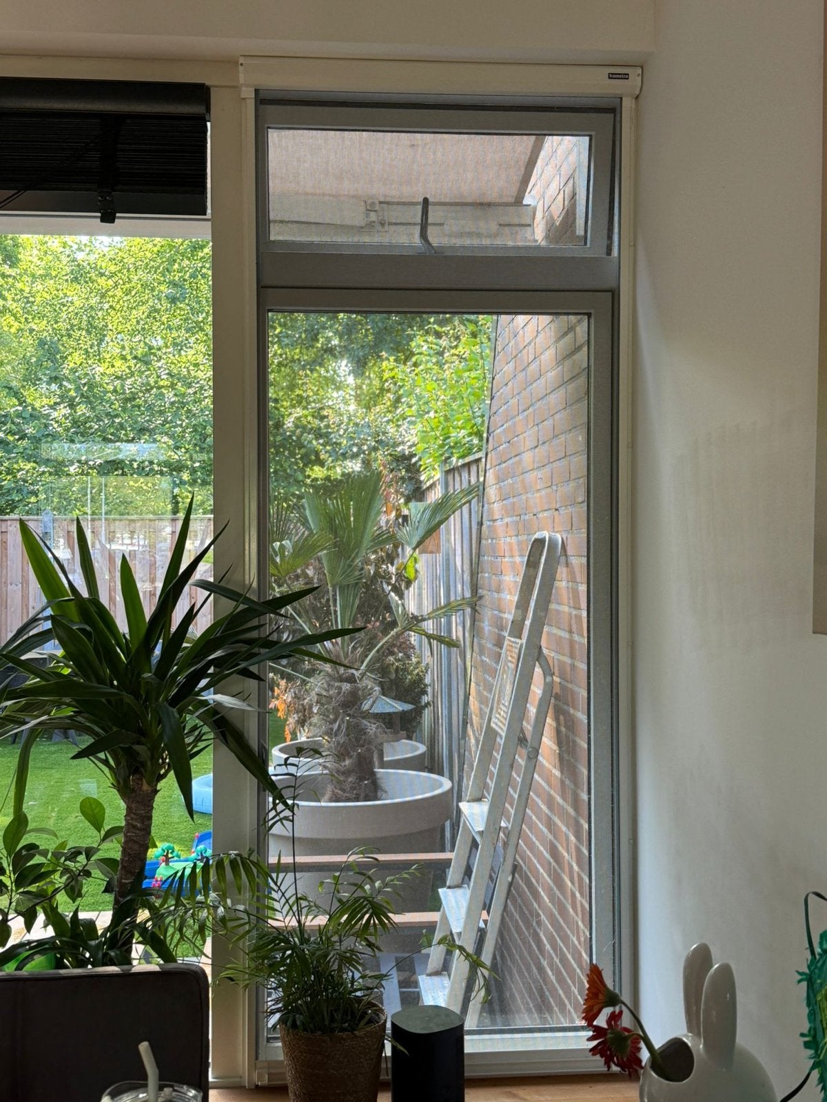 Hamstra Deluxe raamhor - 75x190cm, perfecte staat, Ophalen, Minder dan 80 cm, Hordeur, Minder dan 200 cm