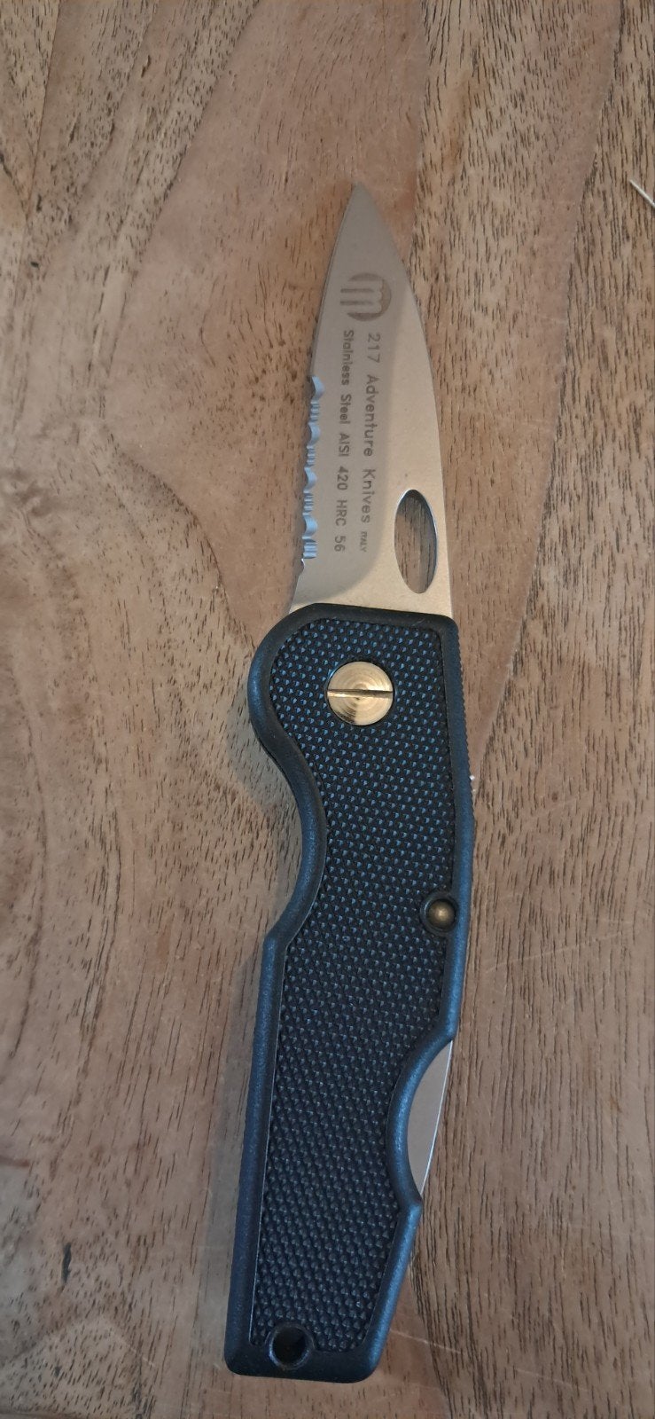 Maserin 217 Adventure Knives Vouwmes - RVS AISI 420 HRC 56, Ophalen of Verzenden