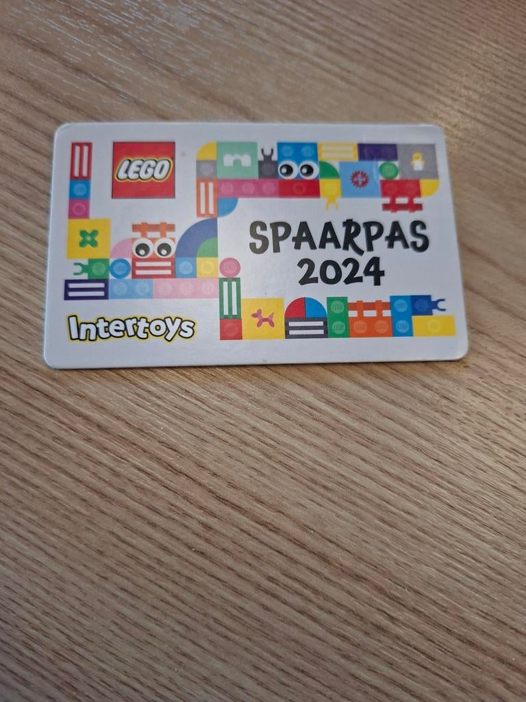 Oude Lego Intertoys spaarpas 2024, Ophalen of Verzenden