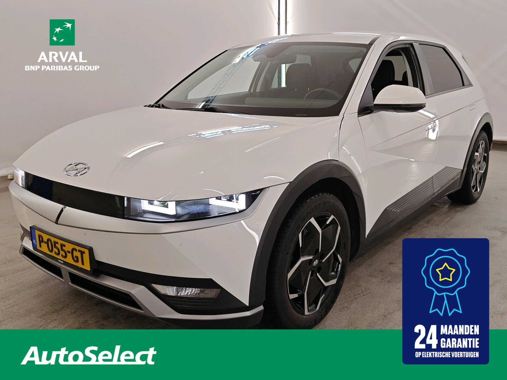 Hyundai IONIQ 5 Style 58 kWh 170pk | SOH 100% | CarPlay | Ca, Auto's, Automaat, 966 min, Gebruikt, Zwart