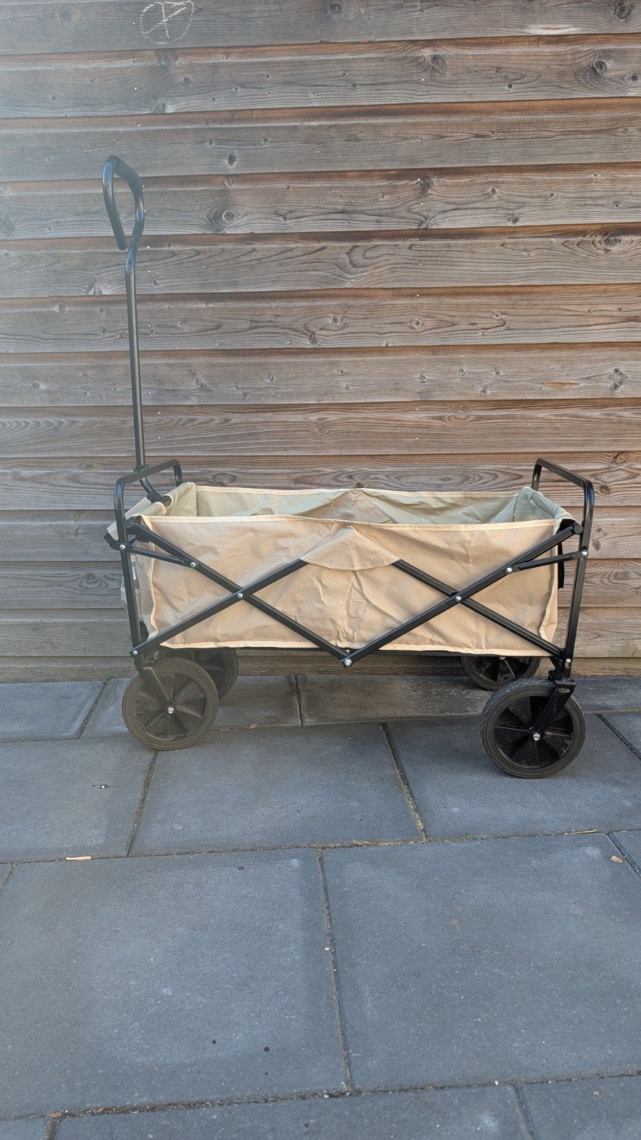 Opvouwbare bolderkar - Ideaal voor strand en tuin, Caravans en Kamperen, Ophalen of Verzenden, Opvouwbaar, Zo goed als nieuw