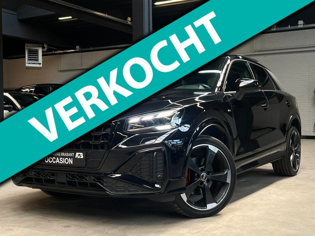 Audi Q2 35 TFSI S Edition Automaat/Pano/Virtual/Camera, Auto's, Audi, 4 cilinders, 150 pk, Zwart, Origineel Nederlands