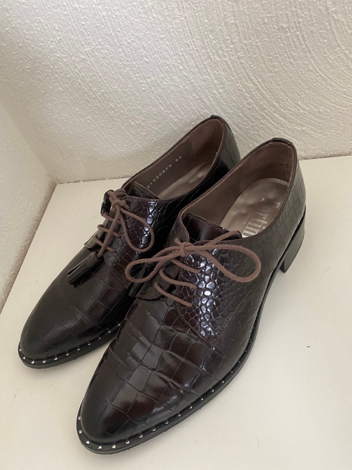 Pertini veterschoenen, Kleding | Dames, Bruin, Overige typen, Ophalen of Verzenden, Zo goed als nieuw