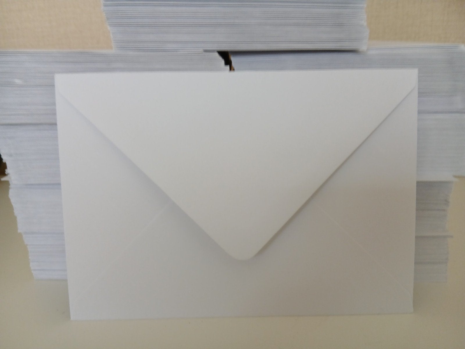 Partij witte enveloppen voor A6 kaarten, Diversen, Ophalen of Verzenden, Nieuw