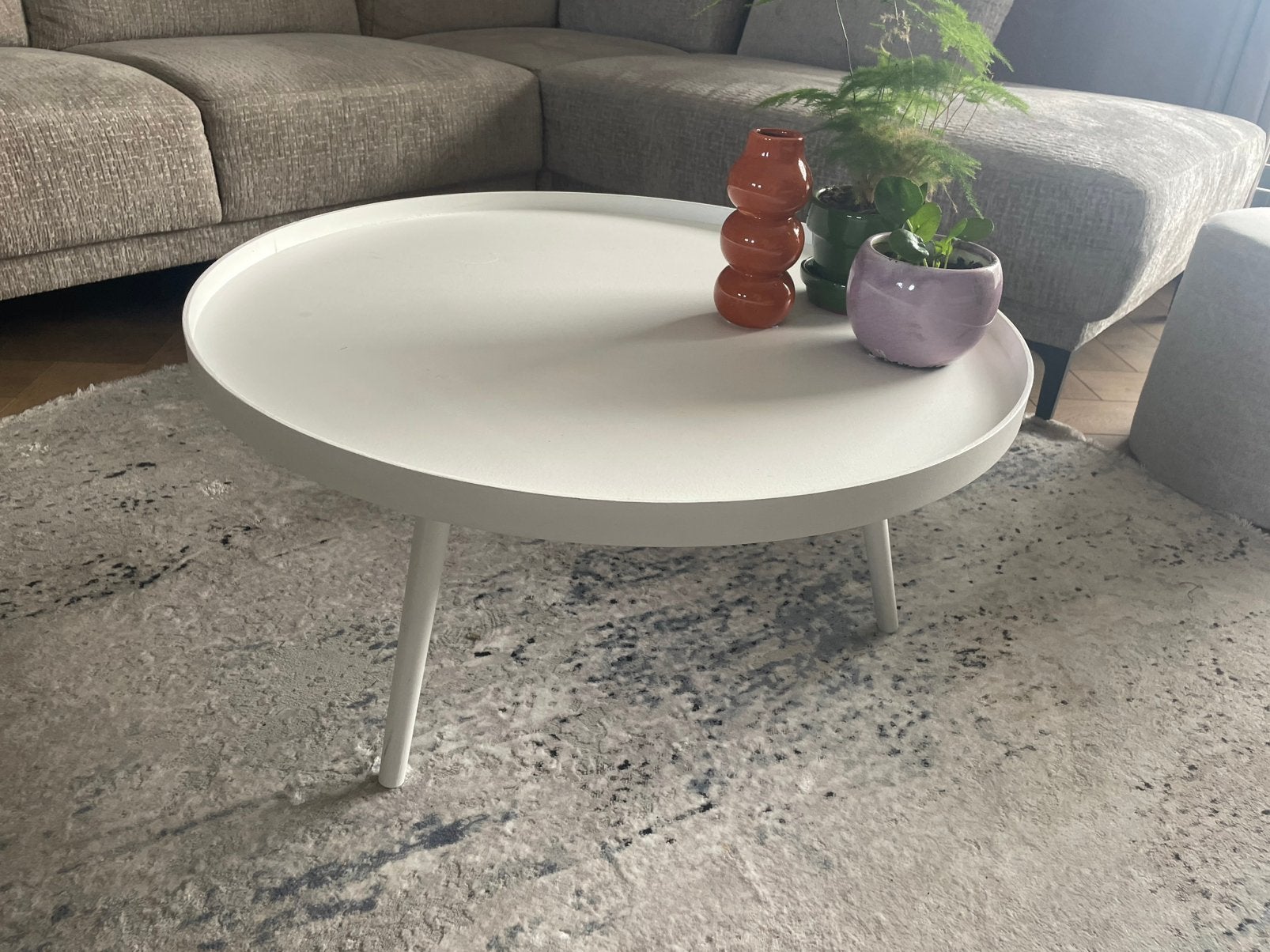 Ronde salon tafel, Ophalen of Verzenden, Zo goed als nieuw