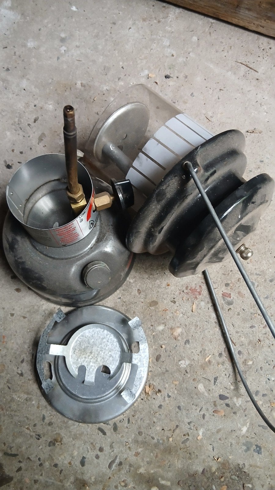 coleman lamp benzine, Caravans en Kamperen, Ophalen