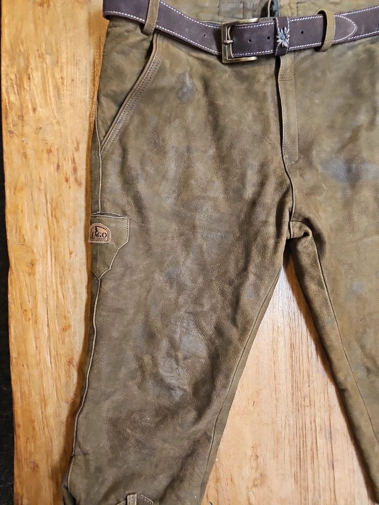 Echte Il Lago lederhosen, Maat 46/48 (XL) of groter, Djt@dejuistetoon.eu, Ophalen of Verzenden, Mon Plaisir 19, Etten-Leur, Netherlands