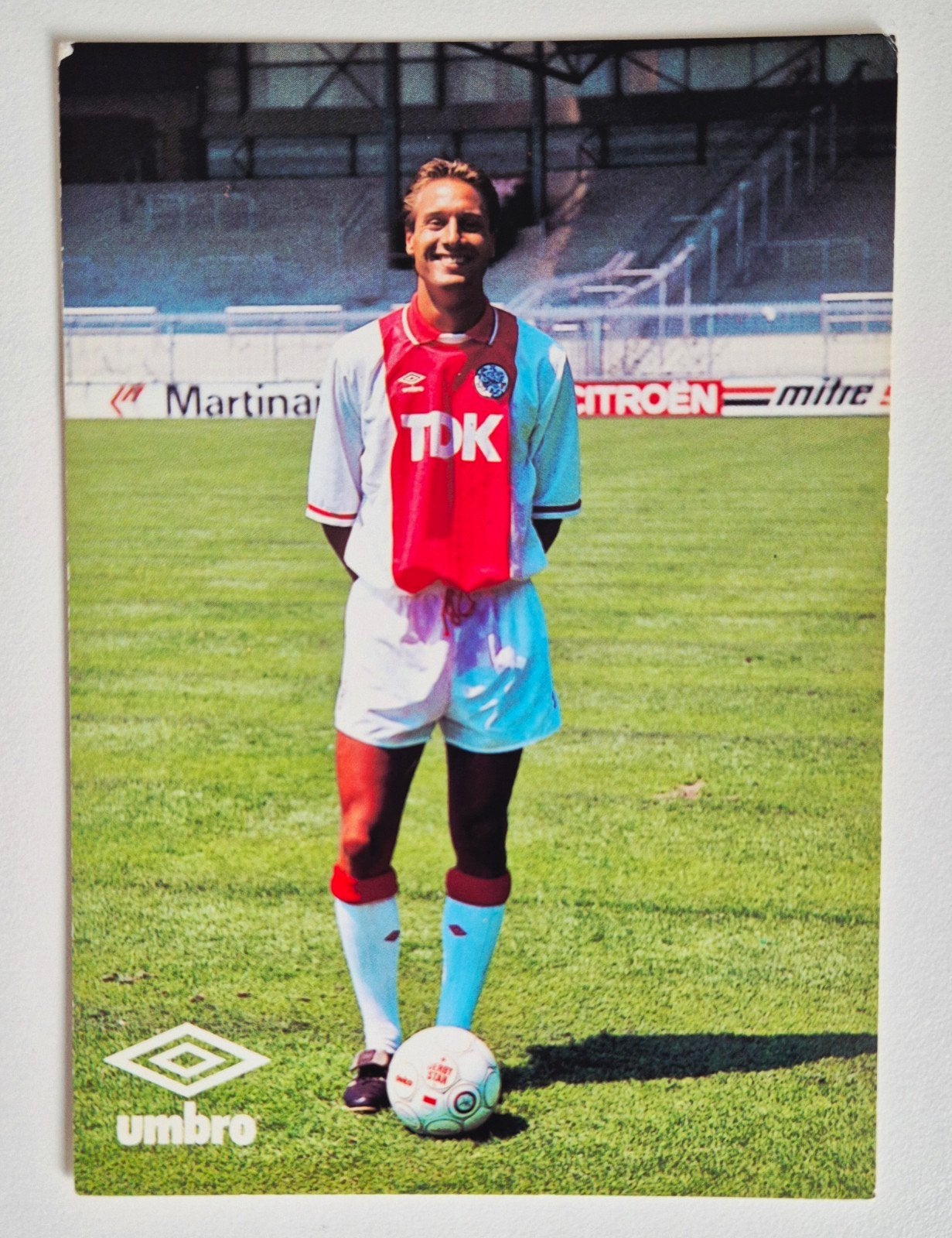 Johnny van 't Schip Ajax Spelerskaart, Ophalen of Verzenden, Zo goed als nieuw, Ajax, Spelerskaart