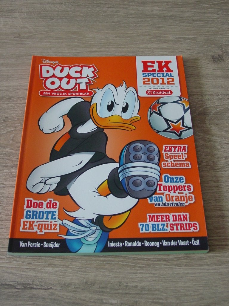Donald Duck - Duck out. Specialreeks nr. 46 1/2012, Eén stripboek, Ophalen of Verzenden, Gelezen