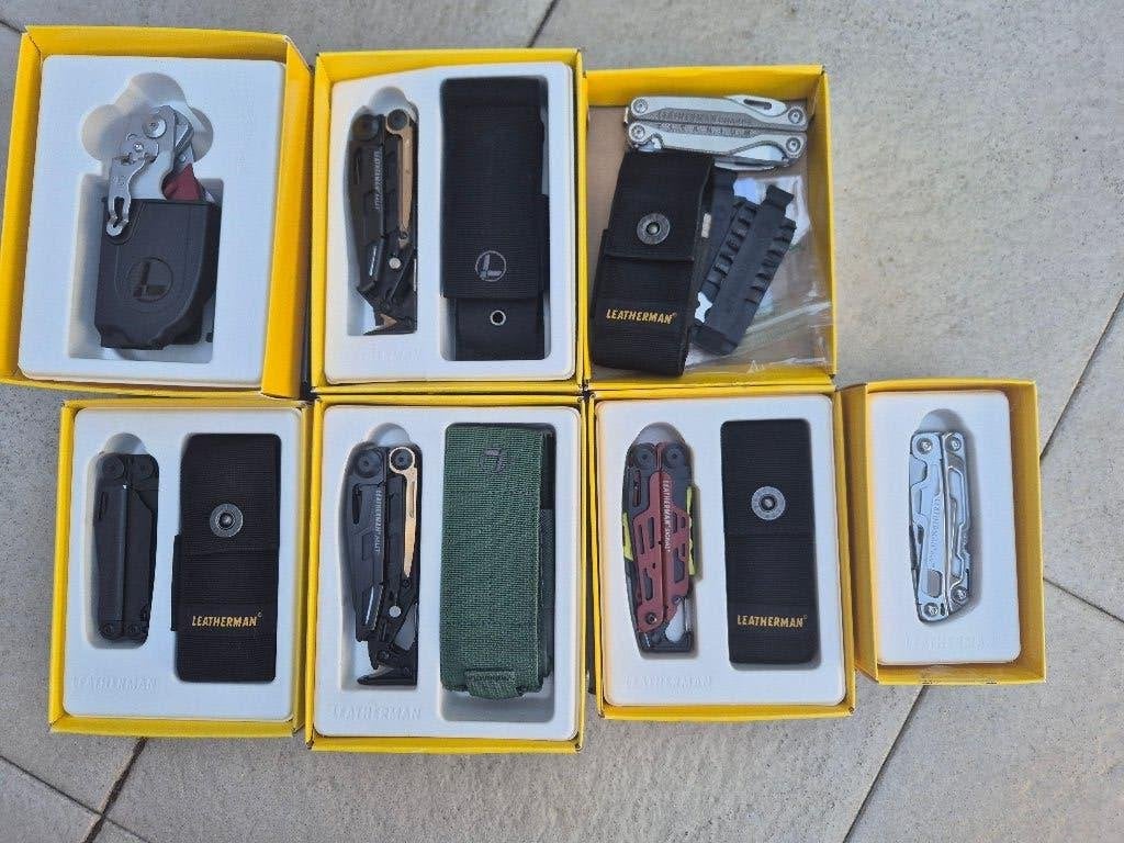 Leatherman verzameling, Ophalen