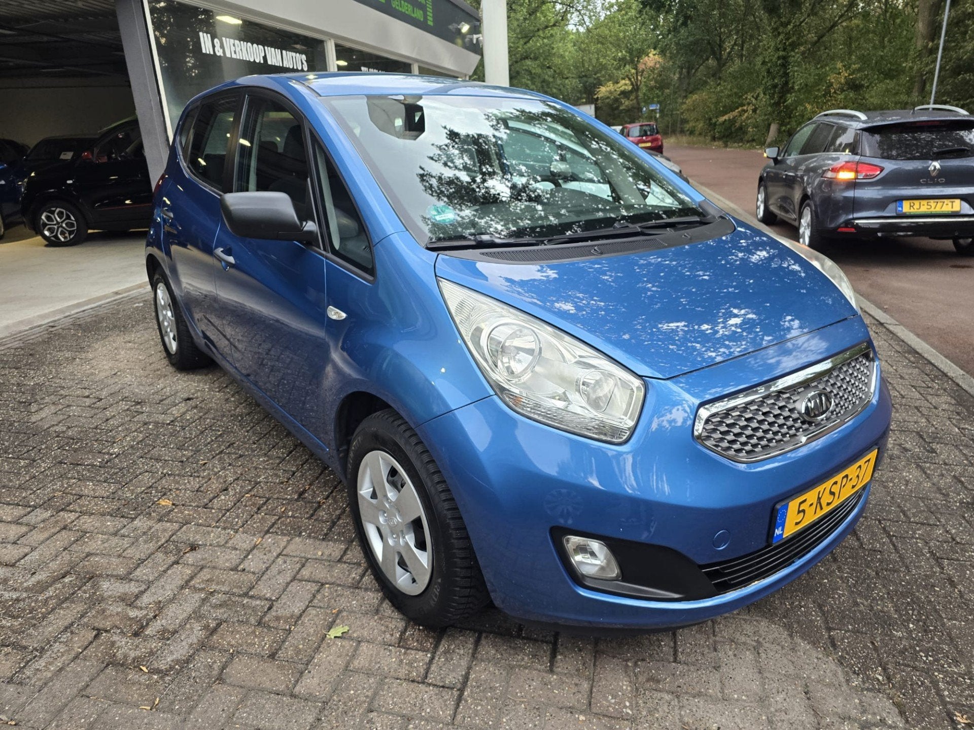 Kia Venga 1.4 CVVT X-tra | 2E EIGENAAR | 3/6 OF 12MND GARANT, Auto's, Kia, Voorwielaandrijving, Euro 5, Stof, Gebruikt