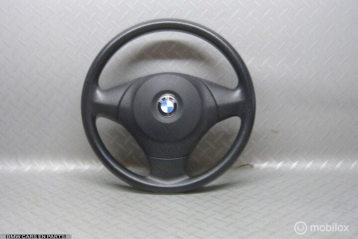 Stuur BMW 1-serie E87/E81 ('04-'12)  compleet met airbag, Gebruikt, Ophalen of Verzenden, BMW, BMW