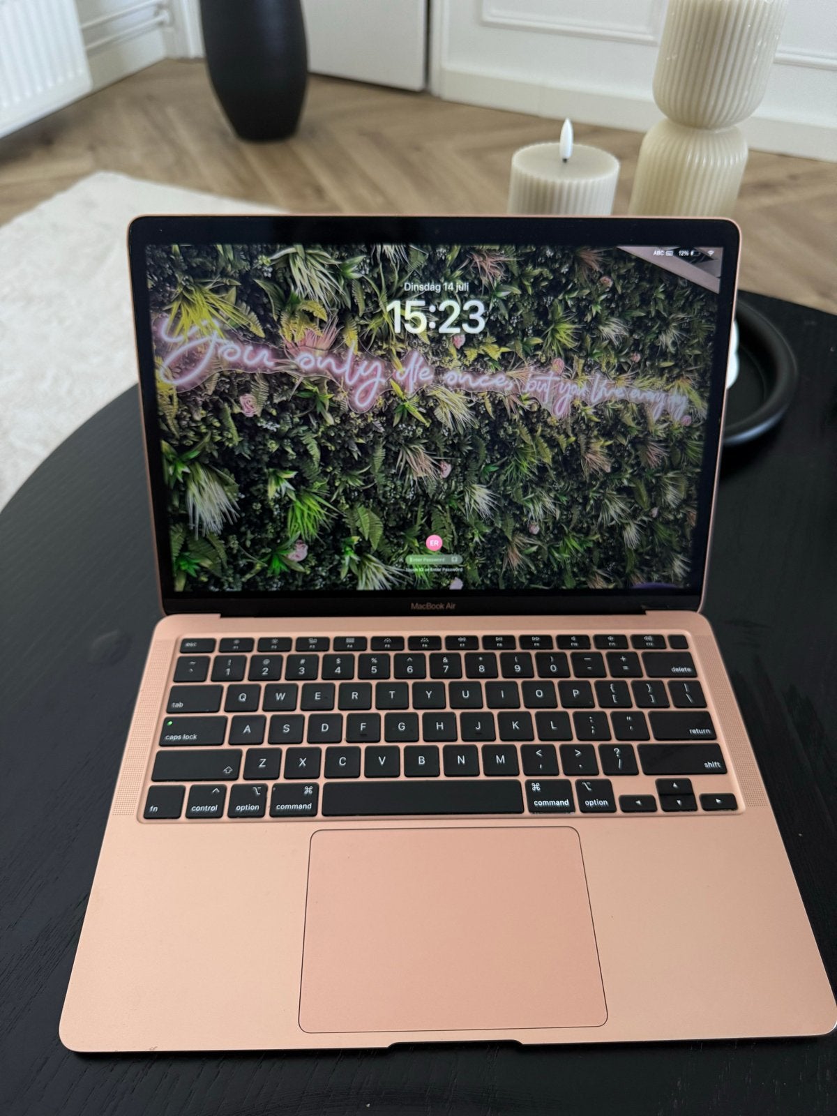 MacBook Air 13 inch 2020 - Roségoud, Computers en Software, Apple Macbooks, Gebruikt, MacBook Air, 13 inch, Onbekend, 256 GB, 8 GB