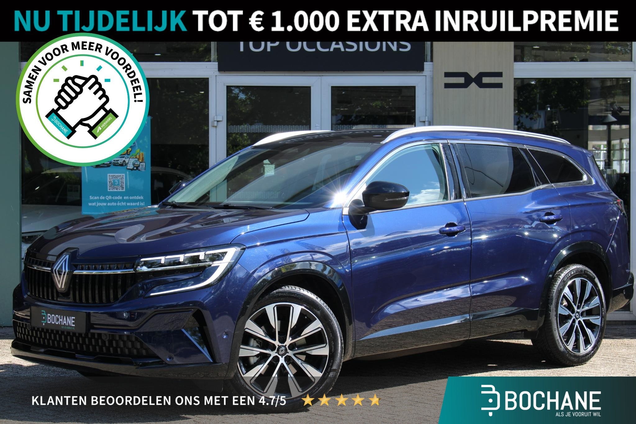 Renault Espace E-Tech full hybrid 200 techno 5p. | Achteruit