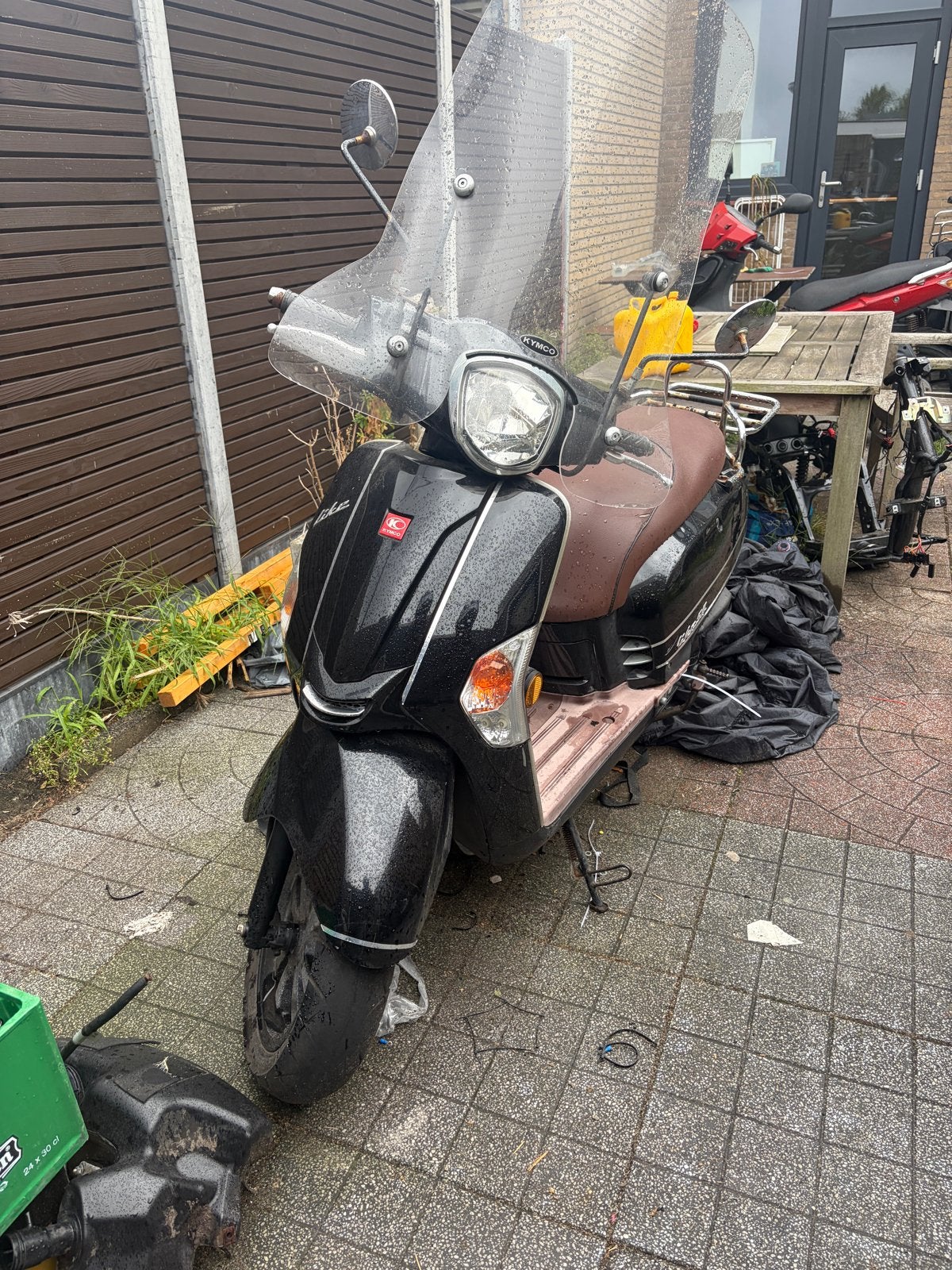 Kymco Like snorscooter met kenteken, Fietsen en Brommers, Gebruikt, Ophalen of Verzenden, Like, Benzine