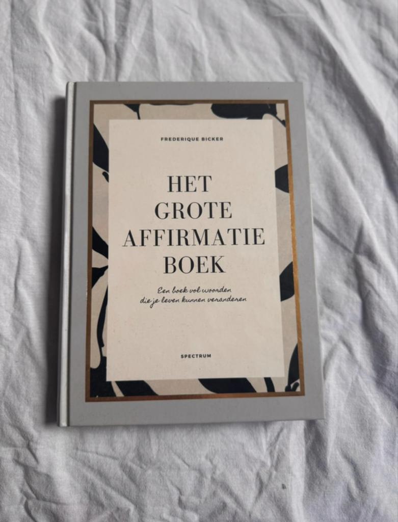 Het Grote Affirmatie Boek - Frederique Bicker, Ophalen of Verzenden, Nieuw