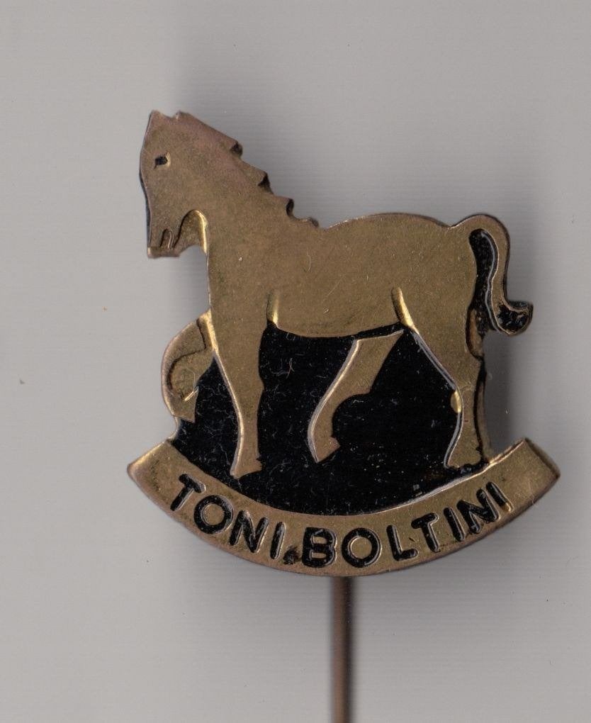 Toni Boltini Paard Circus speldje, Gebruikt, Niet vindbaar, Niet vindbaar, Speldje of Pin