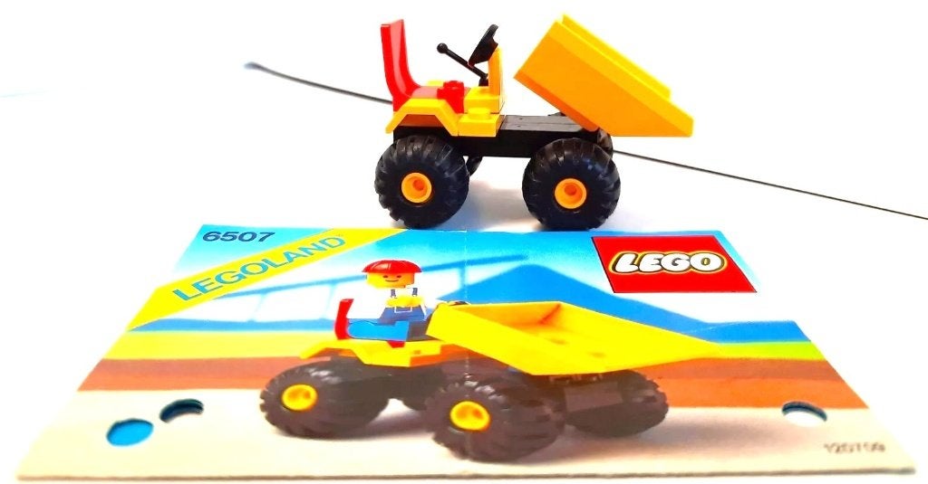 Lego Mini Dumper 6507 (1989), Gebruikt, Verzenden, Lego, Inclusief instructies
