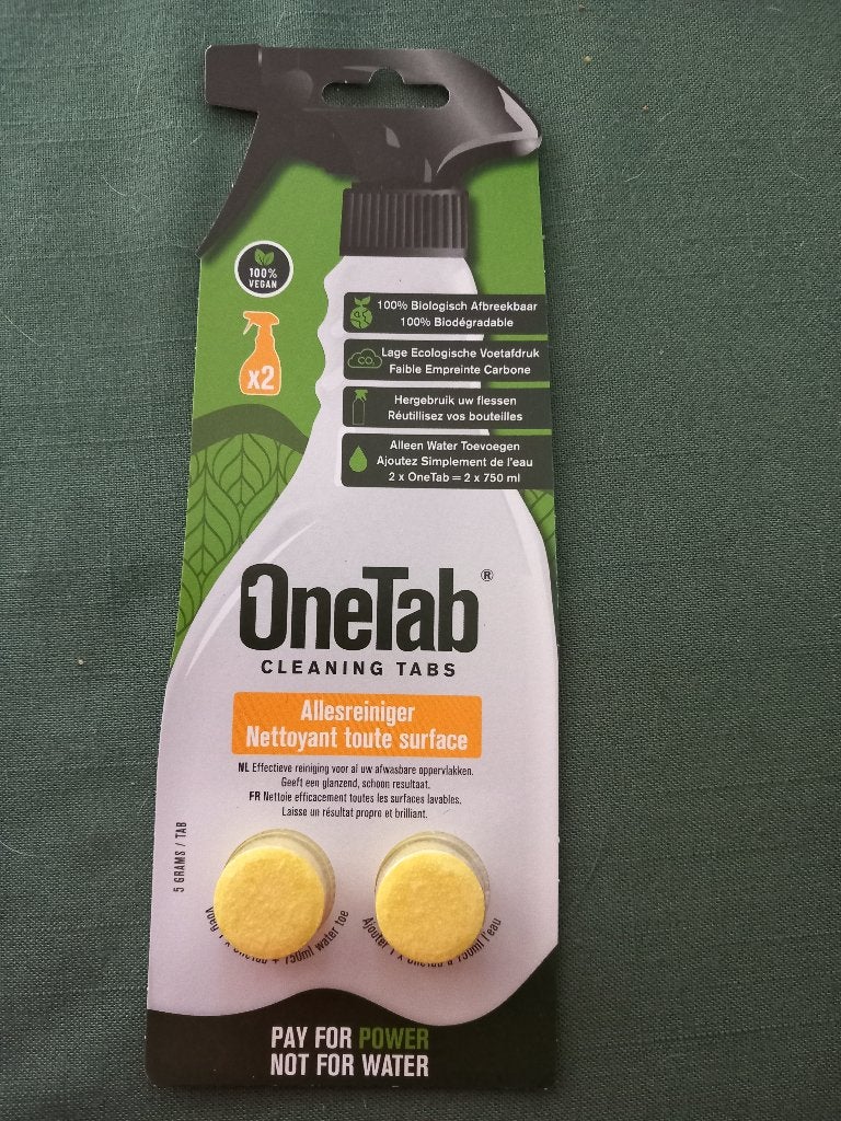 One Tab allesreiniger., Huis en Inrichting, Ophalen of Verzenden, Schoonmaakmiddel