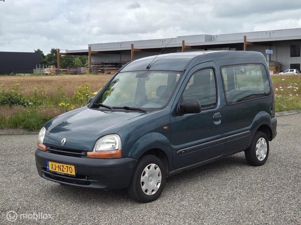 Renault Kangoo combi 1.4 RT Invalideauto / Rolstoelauto, Elektrische ramen, 4 cilinders, Origineel Nederlands, Bedrijf