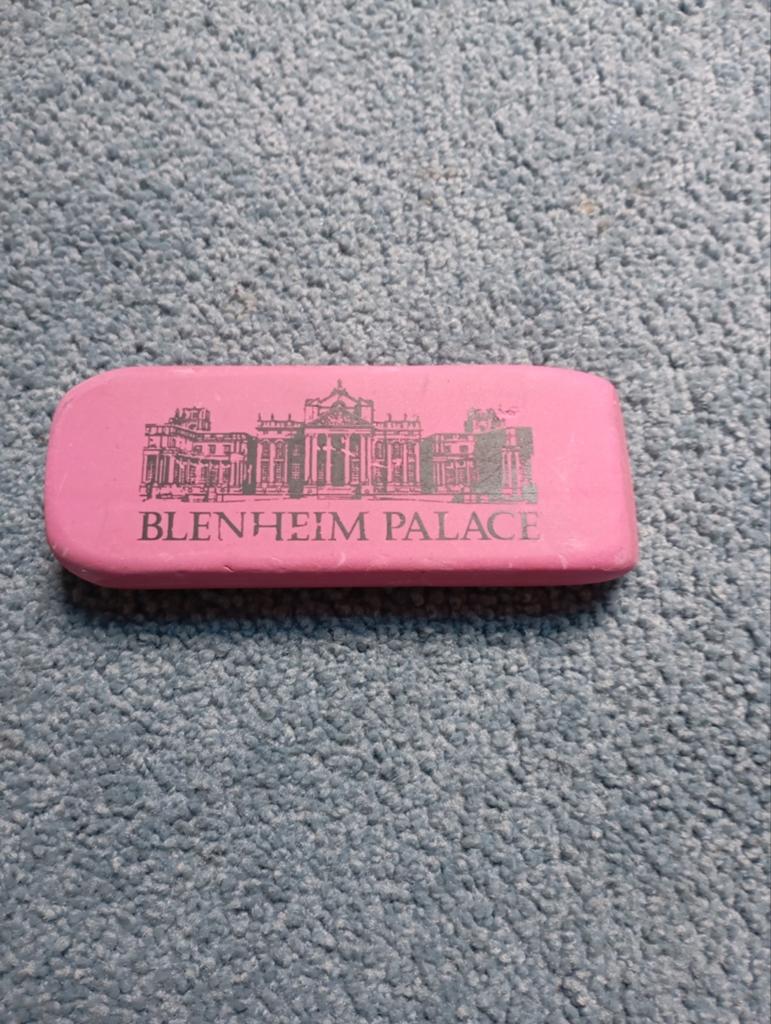 Vintage Blenheim Palace Gom Engeland, Ophalen of Verzenden