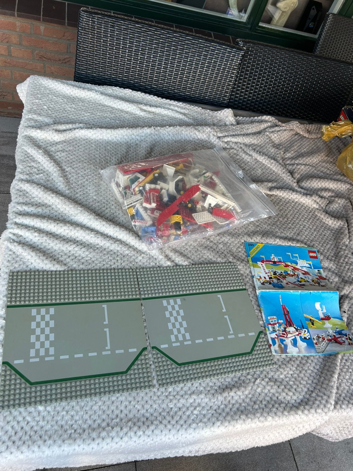 Lego racing track 6395, Kinderen en Baby's, Speelgoed | Duplo en Lego, Ophalen of Verzenden, Zo goed als nieuw