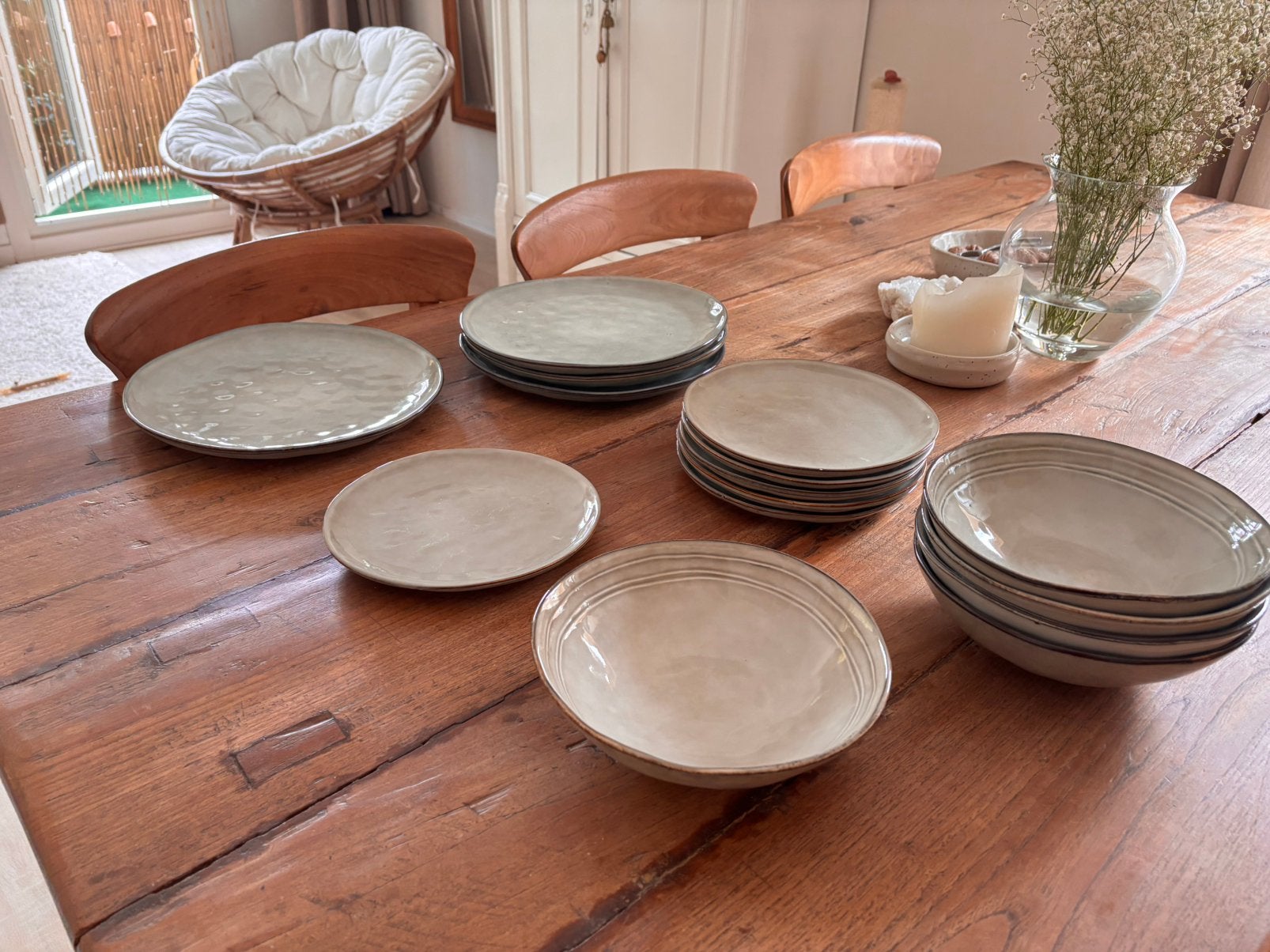 Toscane servies xenos, Huis en Inrichting, Keuken | Servies, Ophalen, Zo goed als nieuw, Overige stijlen, Bord(en)