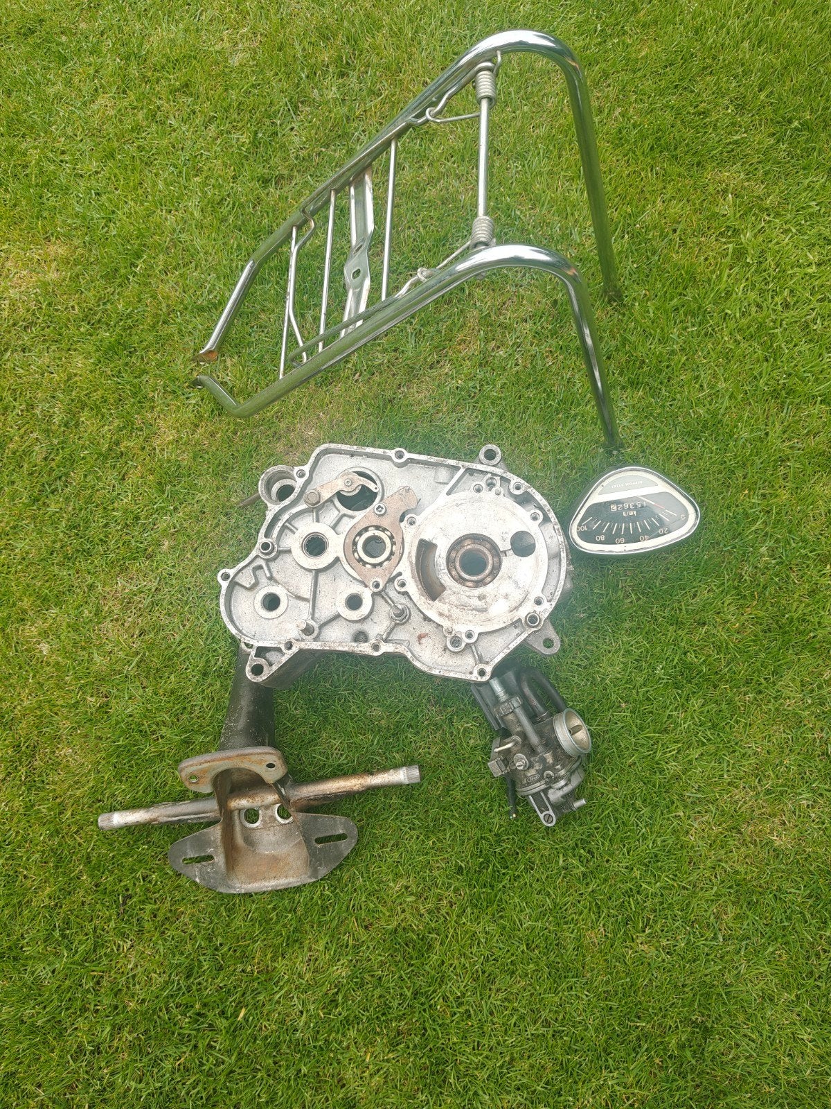 Yamaha fs80 carters, rekje puch, teller Honda., Ophalen, Gebruikt, Blok, Yamaha