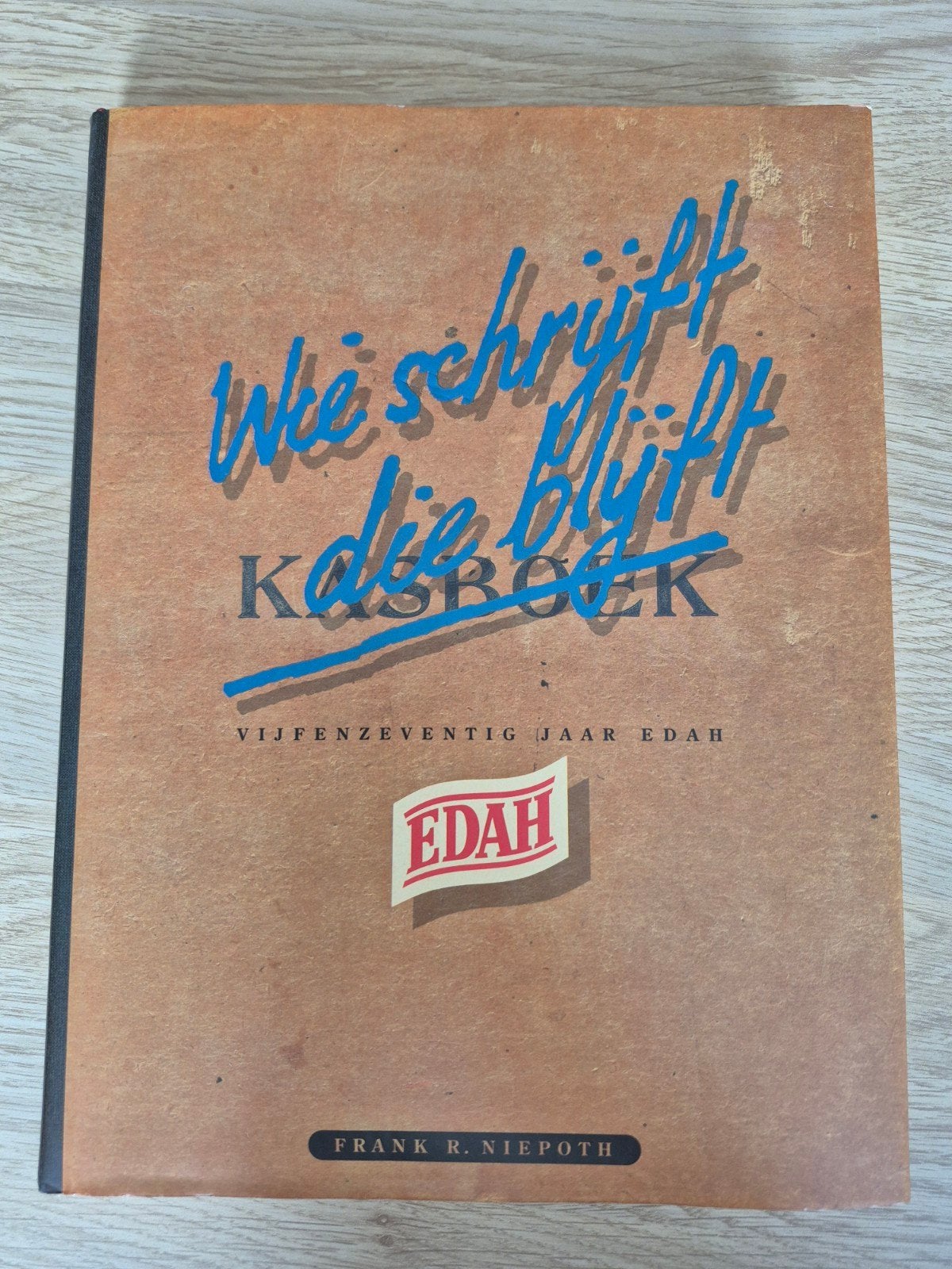 Speciale uitgave 75 jaar Edah: Wie schrijft die blijft, Boeken, Ophalen of Verzenden, Zo goed als nieuw, Nederland