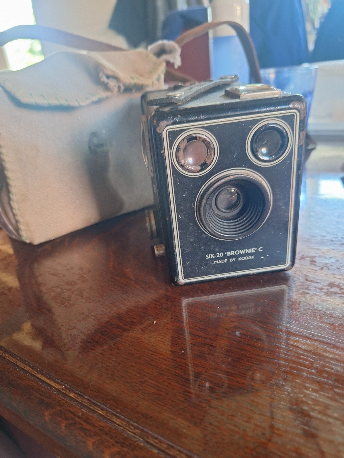 oude kodak camera, Ophalen of Verzenden, Voor 1940, Fototoestel