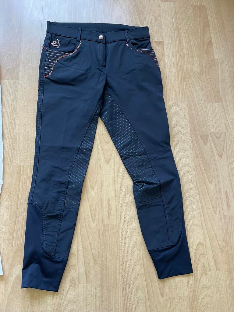 Rijbroek van EJ maat 38/40 donkerblauw, Dressuur, Ophalen of Verzenden, Zo goed als nieuw, Dames