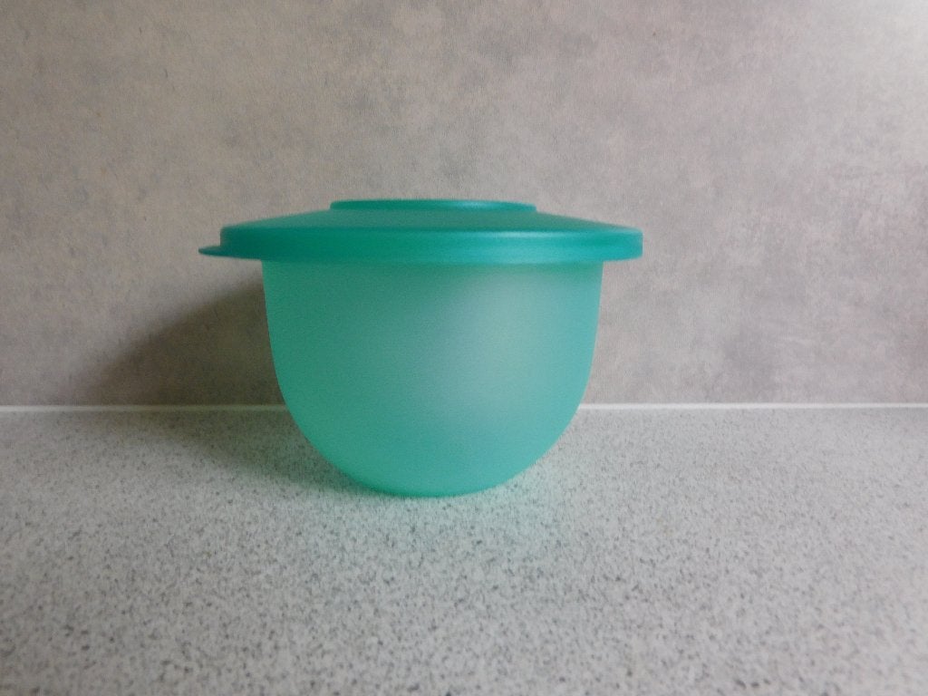 Tupperware Trendy Smartkom Turquoise - 550 ml, Blauw, Ophalen of Verzenden, Zo goed als nieuw, 550 ml