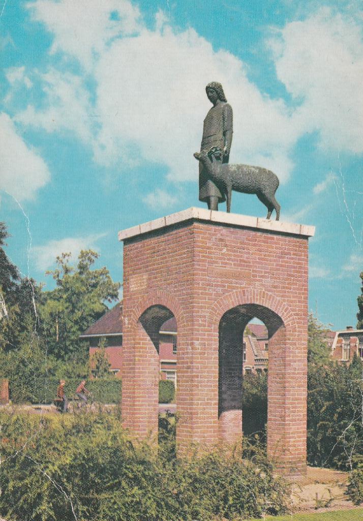 GA1627 Verzetsmonument Winterswijk Meddo Bredevoort 1988, Verzamelen, Verzenden, 1980 tot heden, Ongelopen, Gelderland