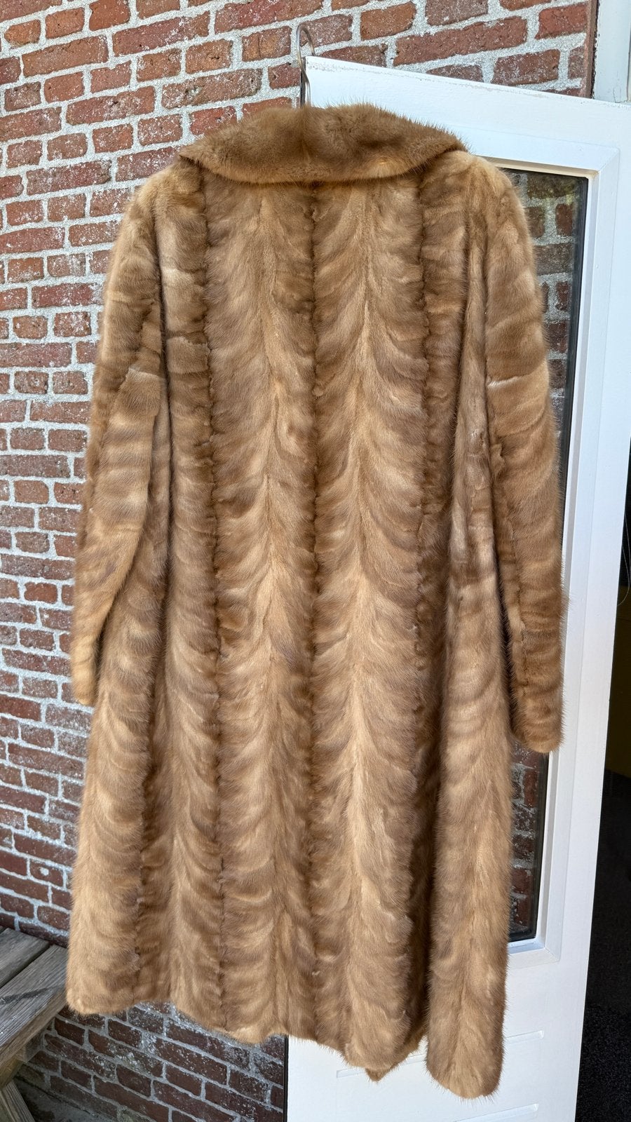 Vintage Nerts Bontjas Maat 40, Ophalen of Verzenden, Zo goed als nieuw, Maat 38/40 (M), Bruin