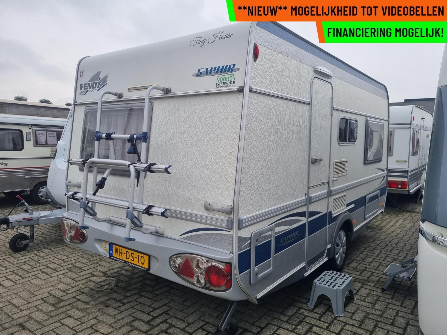 Fendt saphir 420 QF VOORTENT + DWARSBED + FIETSENDRAGER 2X, Serviceluik, Bedrijf, 750 - 1000 kg, Tot en met 4
