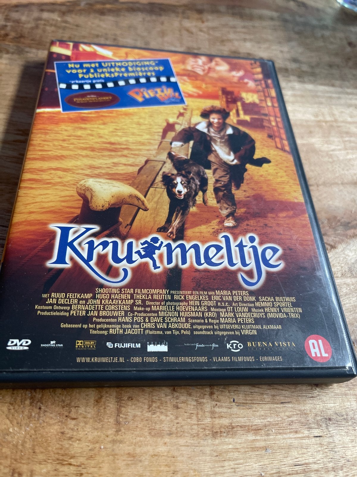 Kruimeltje DVD - Nederlandse Familiefilm, Gebruikt, Alle leeftijden, Nederlands, Familie