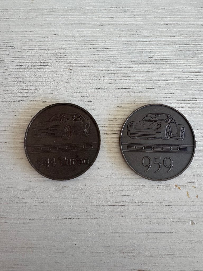 Porsche munt 2x, Ophalen of Verzenden, Koningin Beatrix, Euro's, Losse munt