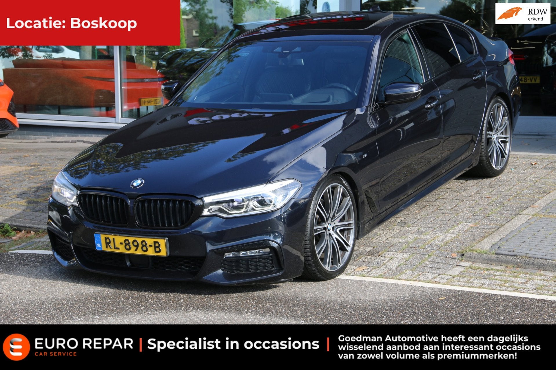 BMW 5-serie 530d High Executive EXPORT PRICE EX BPM!, Automatische klimaatregeling, Achterwielaandrijving, Gebruikt, Euro 6