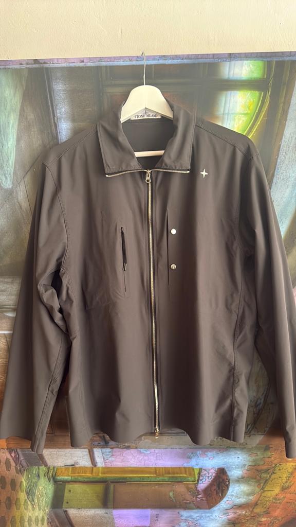 Stone Island Overshirt, Ophalen of Verzenden, Zo goed als nieuw, Grijs