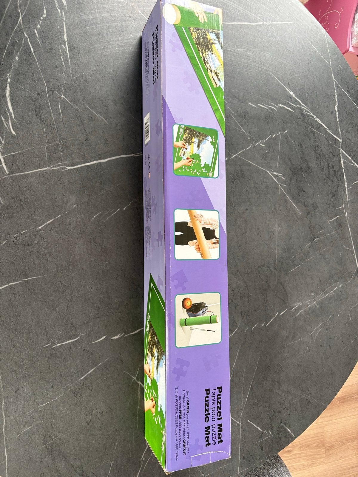 Puzzelmat voor puzzels tot 1000 stukjes, Ophalen of Verzenden, 500 t/m 1500 stukjes, Zo goed als nieuw, Legpuzzel