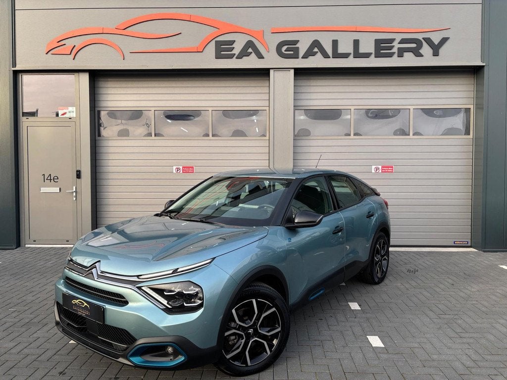 Citroen E-C4 50 kWh EL Feel Shine Pack Full Nieuw Camera, Auto's, Citroën, Automaat, 136 pk, Blauw, Alcantara