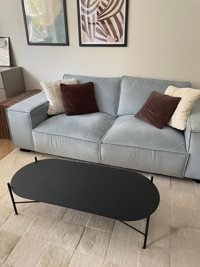 Noo.ma Toglan salontafel zwart Westwing - ZGAN, Ophalen, 100 tot 150 cm, 50 tot 100 cm, Zo goed als nieuw