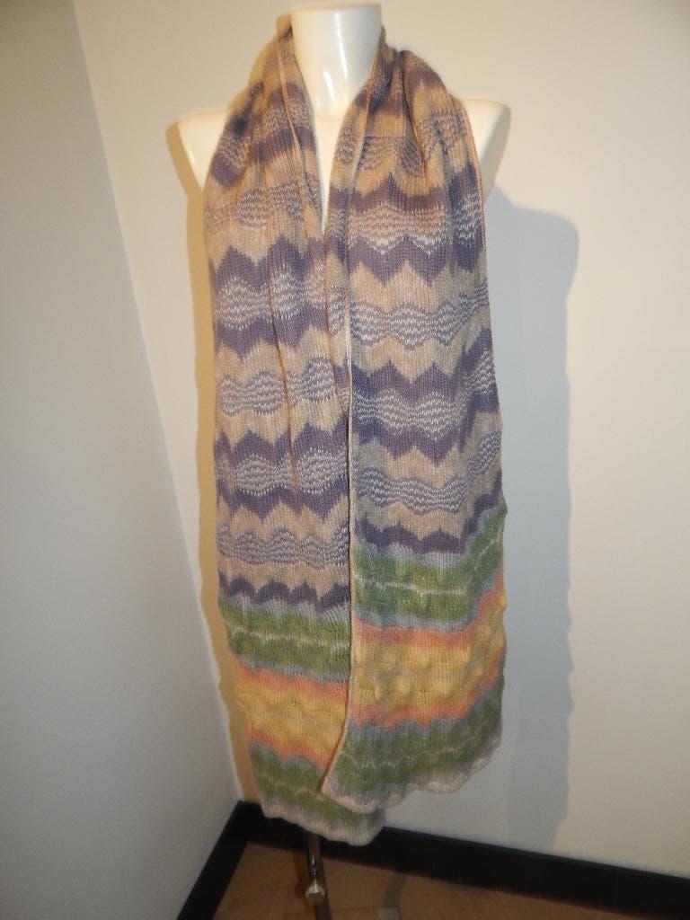 Missoni heerlijk zachte warme shawl aztec print kleuren, Verzenden, Maat 46/48 (XL) of groter, Zo goed als nieuw, Missoni