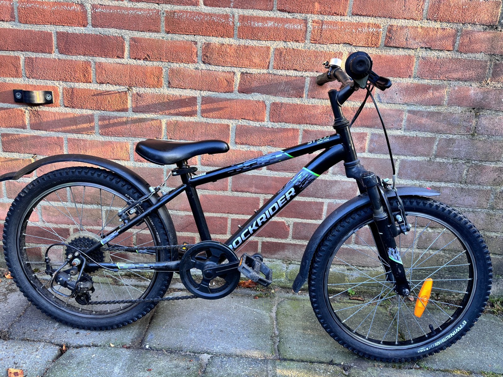 Rockrider ST500 20 inch mountainbike, Ophalen, Gebruikt, Velgrem, Versnellingen