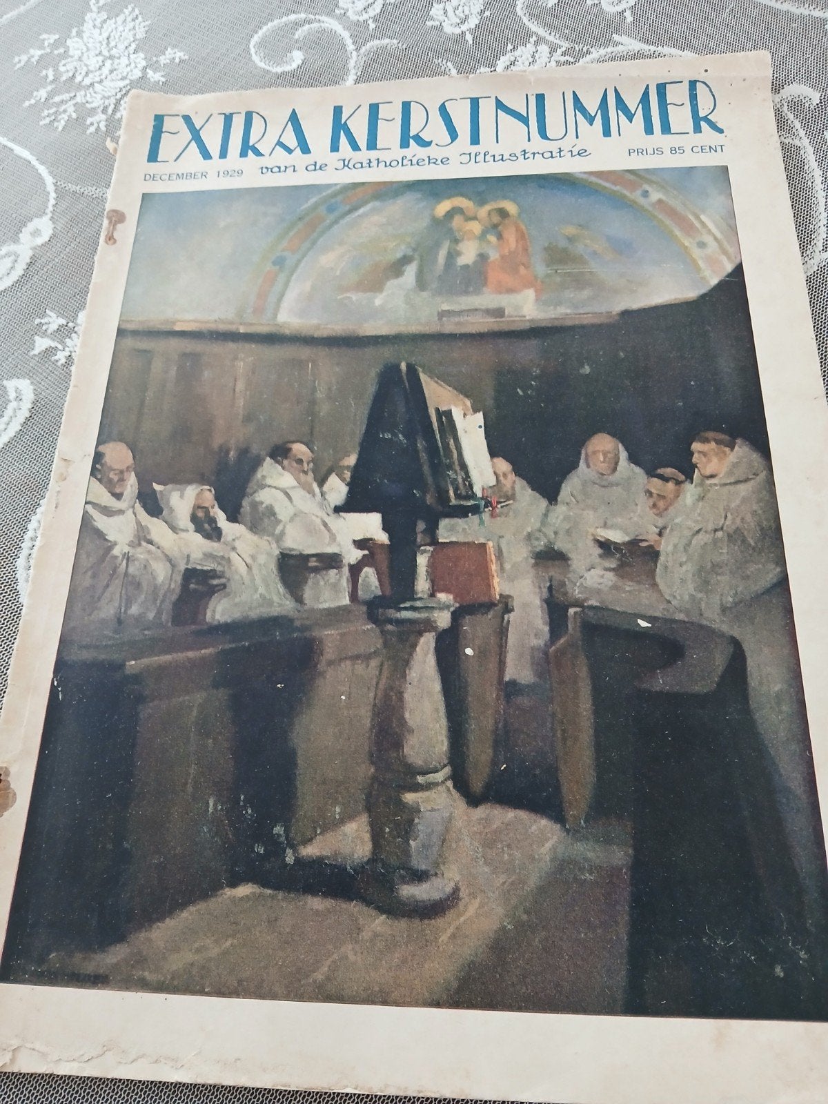 Extra kerstnummer Katholieke Illustratie 1929, Antiek en Kunst, Antiek | Boeken en Bijbels, Ophalen of Verzenden
