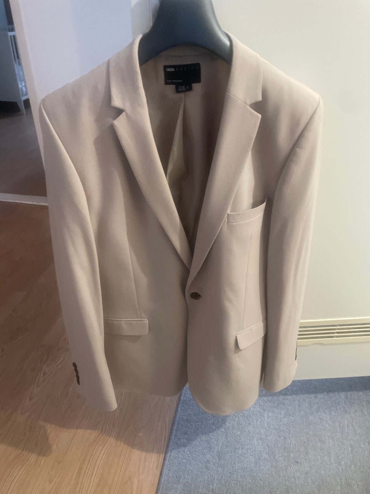 Beige Pak (Colbert & Broek) - Maat L, Ophalen of Verzenden, Zo goed als nieuw, Maat 52/54 (L), Beige