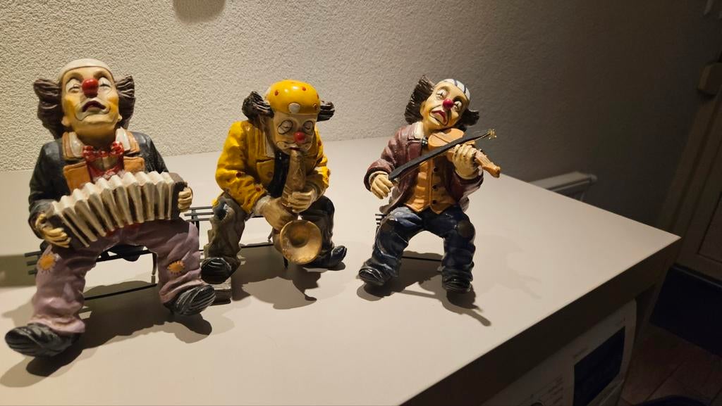 Clown Beeldjes, Verzamelen, Beelden en Beeldjes, Ophalen of Verzenden, Zo goed als nieuw